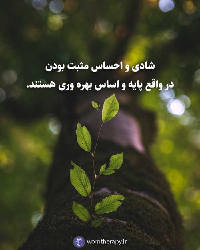 شادی و احساس مثبت بودن در واقع پایه و اساس بهره وری هستند.