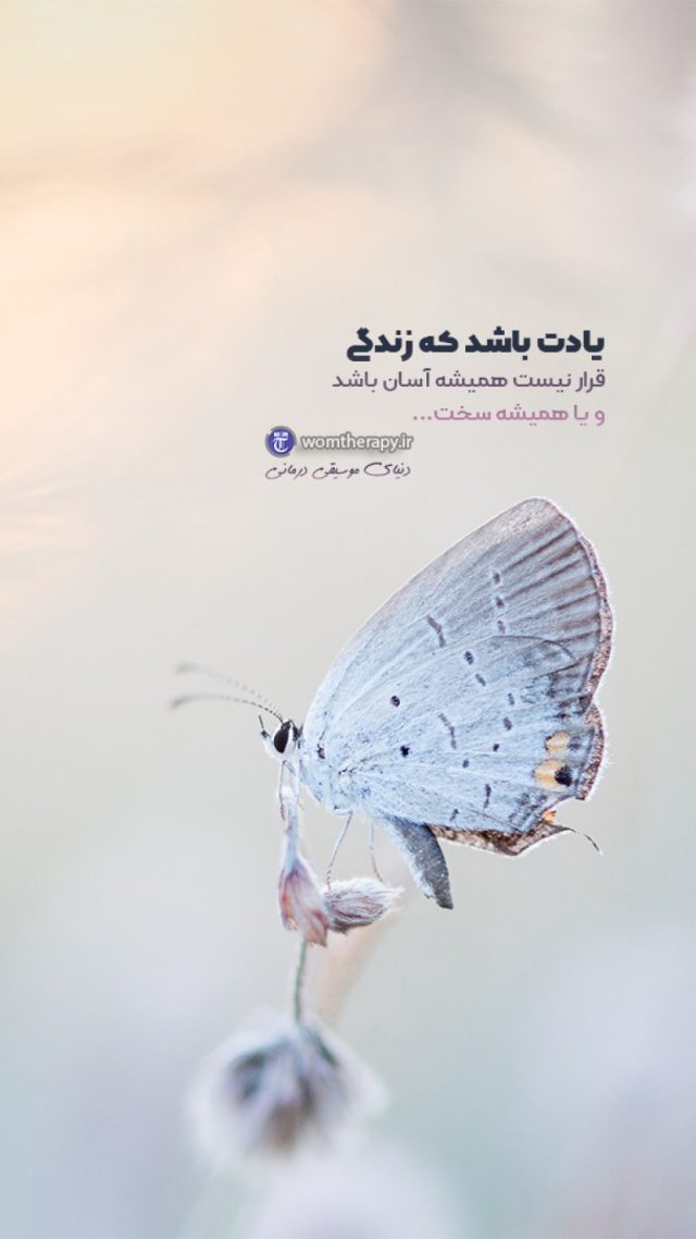قرار نیست زندگی همیشه آسان یا همیشه سخت باشد