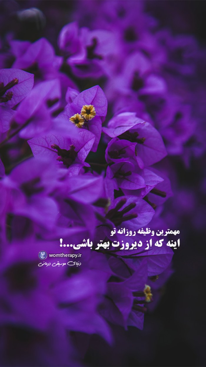 از دیروزت بهتر باش