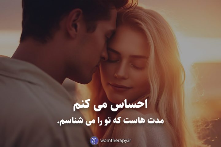 احساس می کنم مدت هاست که تو را می شناسم.