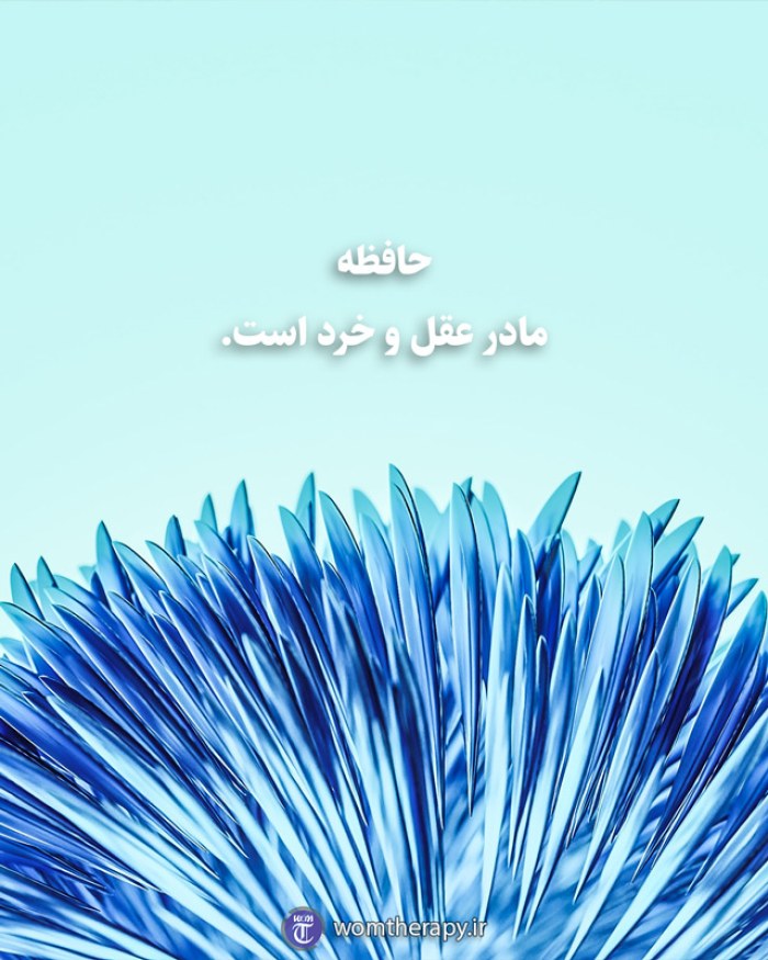 حافظه  مادر عقل و خرد است.
